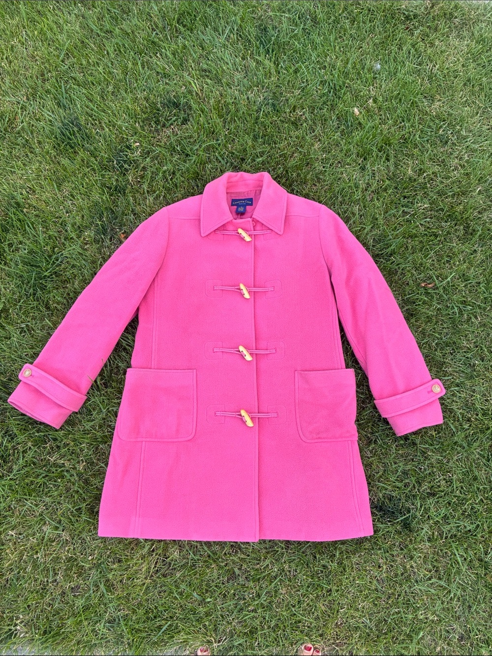 Charter Club Petite Wool Blend Coat